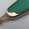 Gelati Malachite Diamond Golden AU750 354743 PZ7K99マラカイト ジェラーティ ダイヤモンド ゴールド AU750 354743 PZ7K99