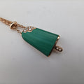 Gelati Malachite Diamond Golden AU750 354743 PZ7K99マラカイト ジェラーティ ダイヤモンド ゴールド AU750 354743 PZ7K99