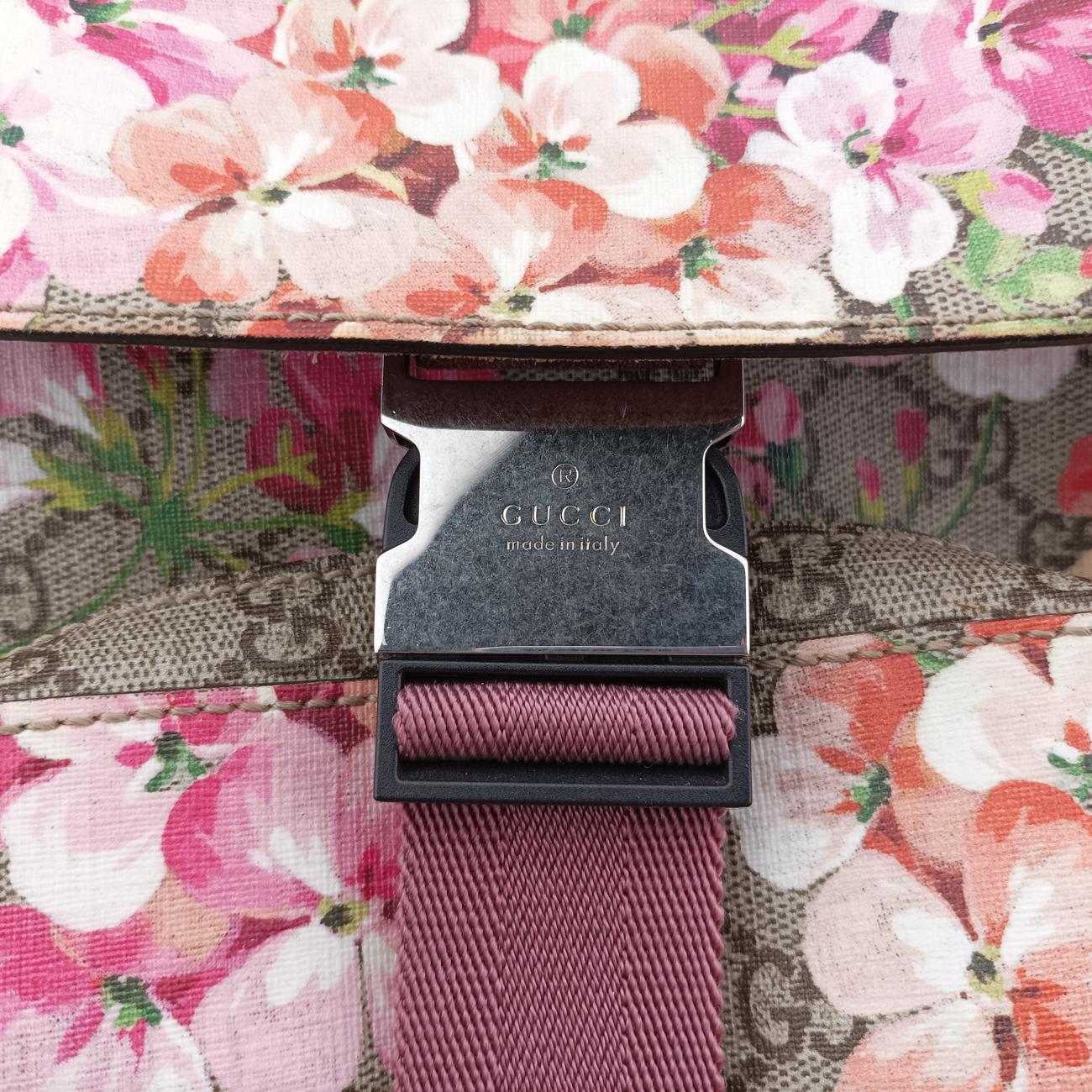 GG Blooms Multicolour PVC coated canvas 410544 I019289499GGブルームス マルチカラー PVCコーティングキャンバス 410544 I019289499