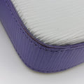 Pochette FeLICIE ACID YELLOW×Purple×Gres epi M61753 TJ2176ポシェット フェリシー アシッド イエロー×パープル×グリ エピ M61753 TJ2176