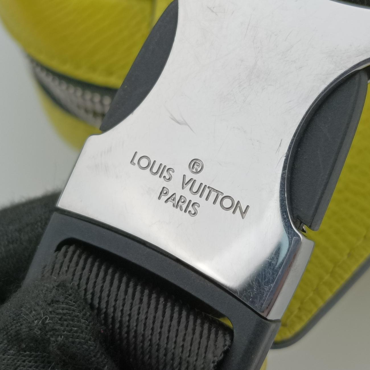 Taiga Rama Bum Bag Outdoor Jaune Taiga Leather/Monogram Eclipse M30251 FO 4139タイガラマ バムバッグアウトドア ジョーヌ タイガ レザー/モノグラム エクリプス M30251 FO 4139