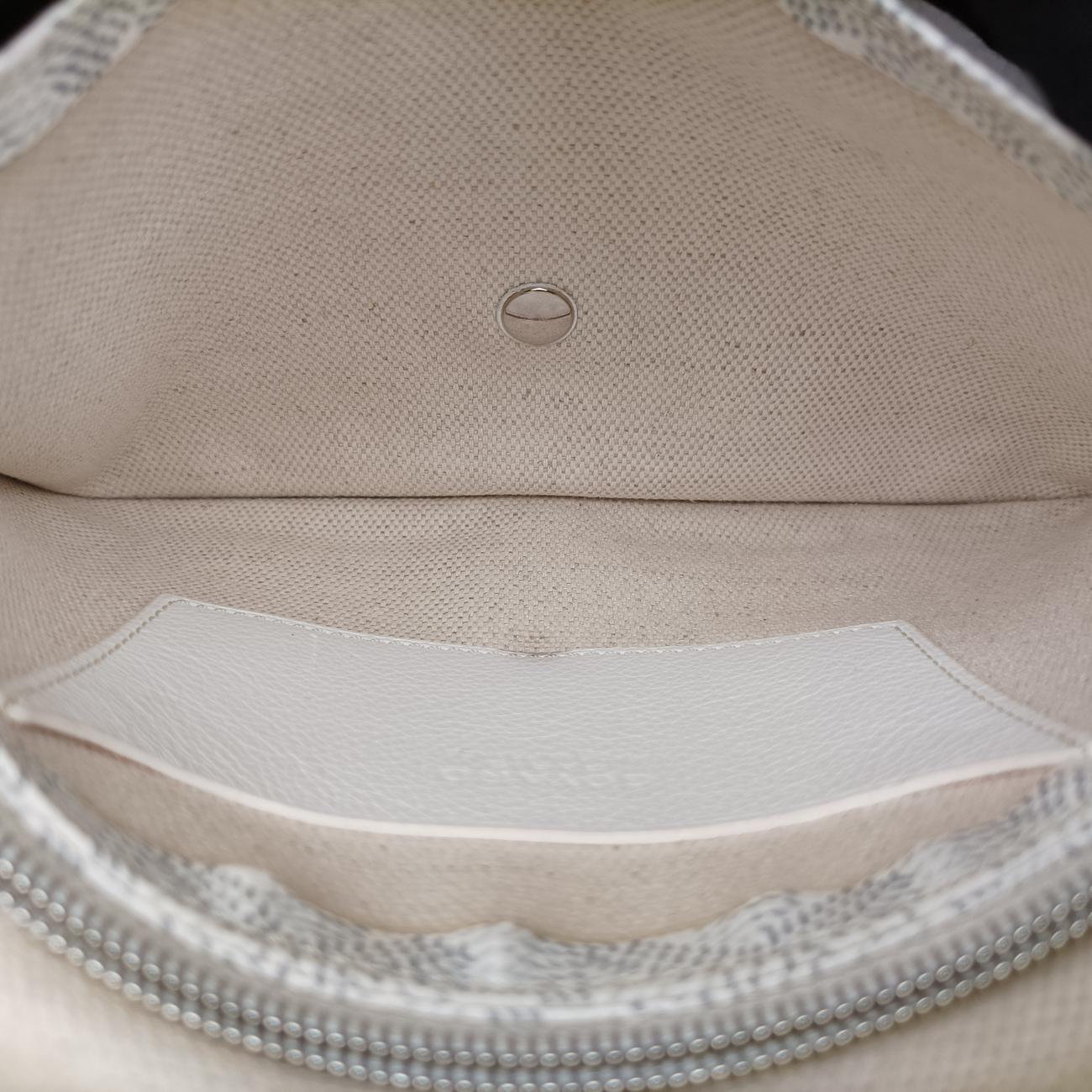 Plumet White PVC Coated Canvas  ADM 020192プルメット ホワイト PVCコーティングキャンバス  ADM 020192