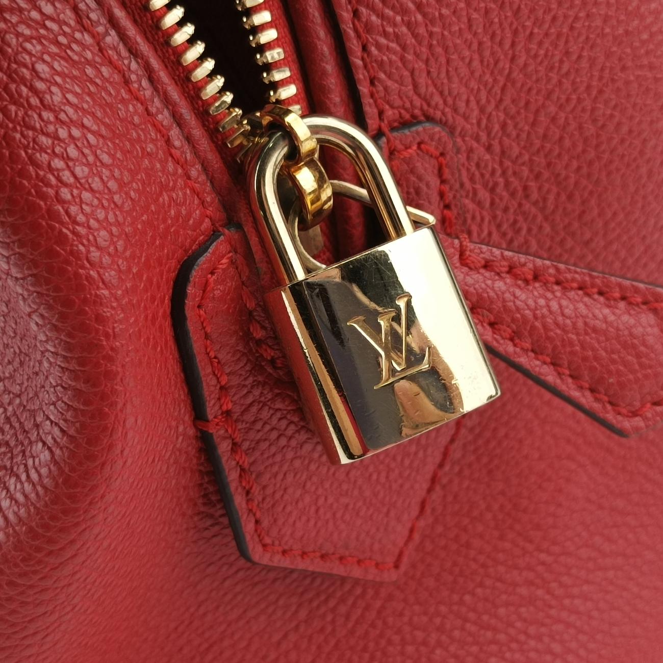 Speedy Bandouliere25 CERISE Monogram Empreinte Ｍ42399 DU3166スピーディ バンドリエール 25 NM スリーズ モノグラム アンプラント Ｍ42399 DU3166
