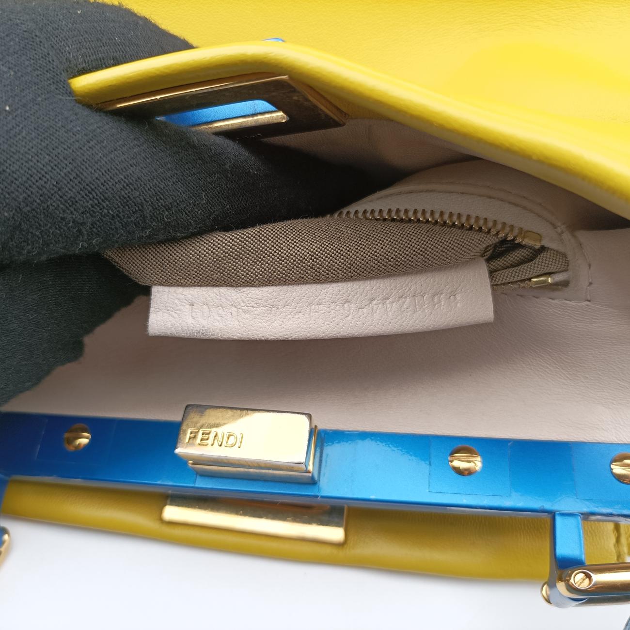 PEEKABOOYellowlambskin8BN2448BN244-68H-169-0501ピーカブー ミニイエローラムスキン8BN2448BN244-68H-169-0501