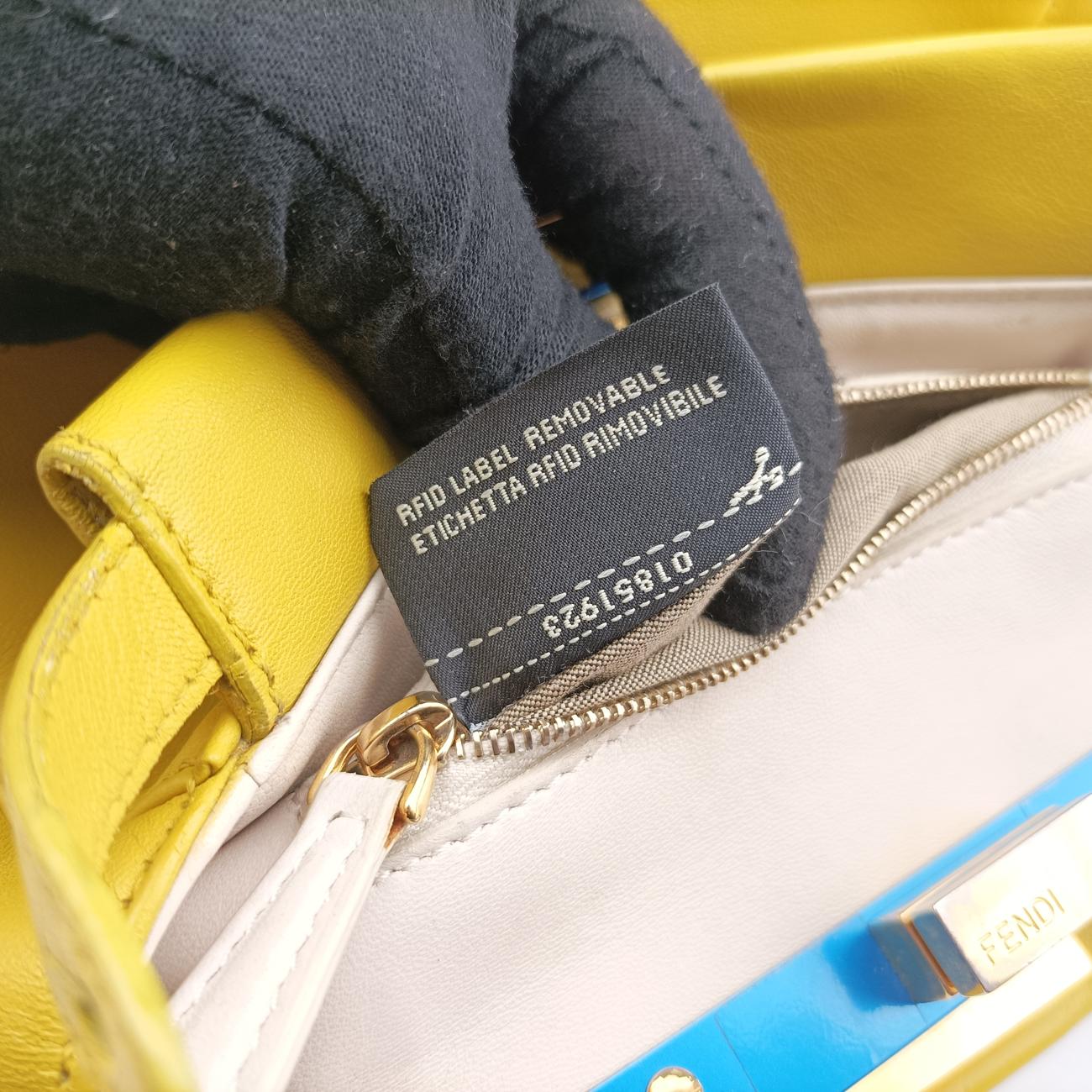 PEEKABOOYellowlambskin8BN2448BN244-68H-169-0501ピーカブー ミニイエローラムスキン8BN2448BN244-68H-169-0501