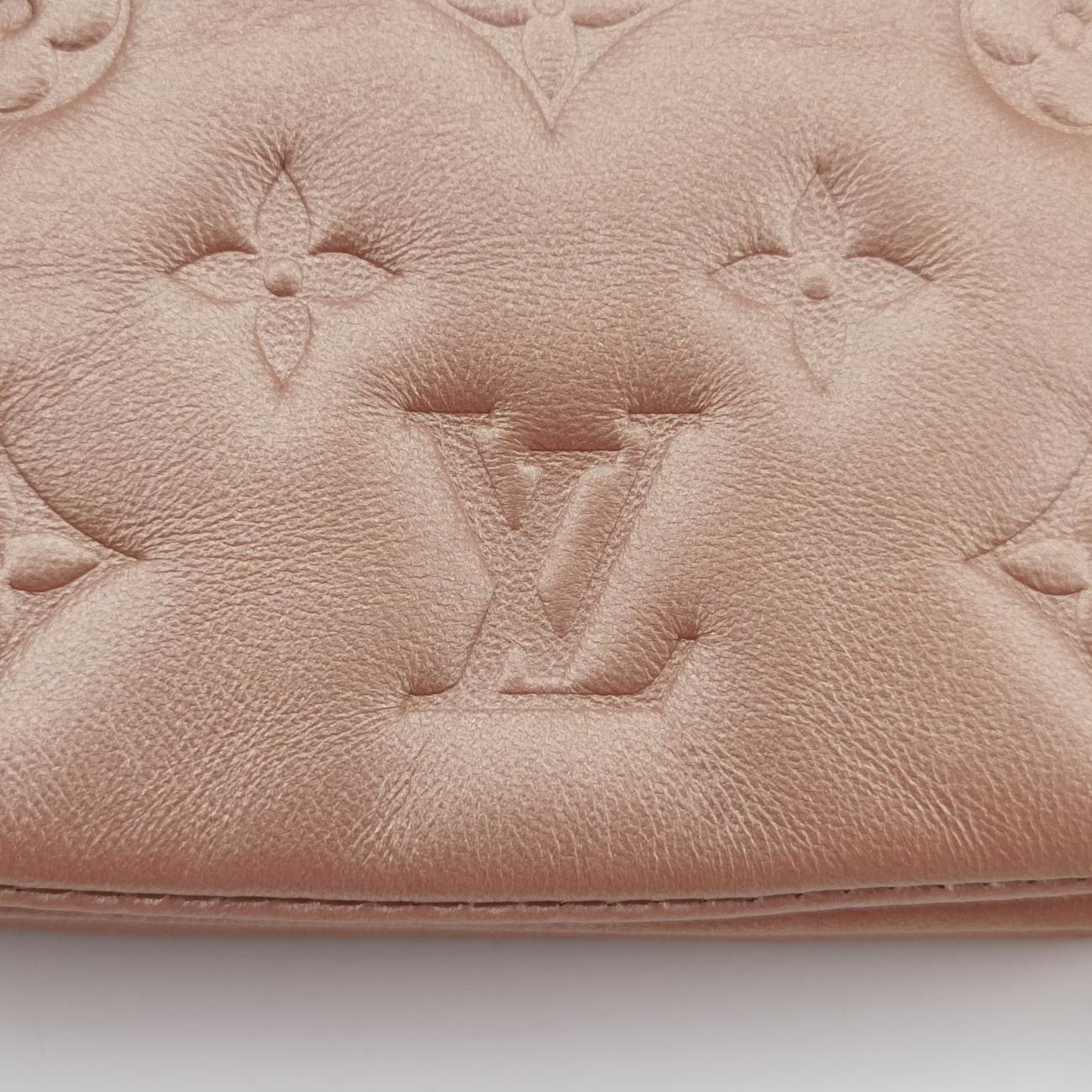 COUSSIN ROSE BALLERIN lambskin M21765 IC chipクッサン ローズバレリーヌ ラムスキン M21765 ＩＣチップ
