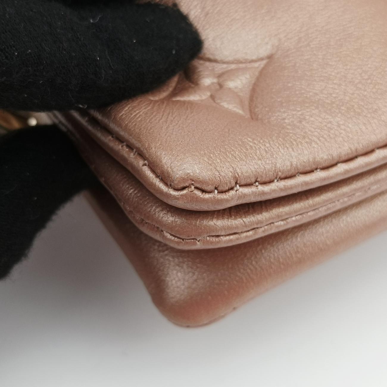 COUSSIN ROSE BALLERIN lambskin M21765 IC chipクッサン ローズバレリーヌ ラムスキン M21765 ＩＣチップ