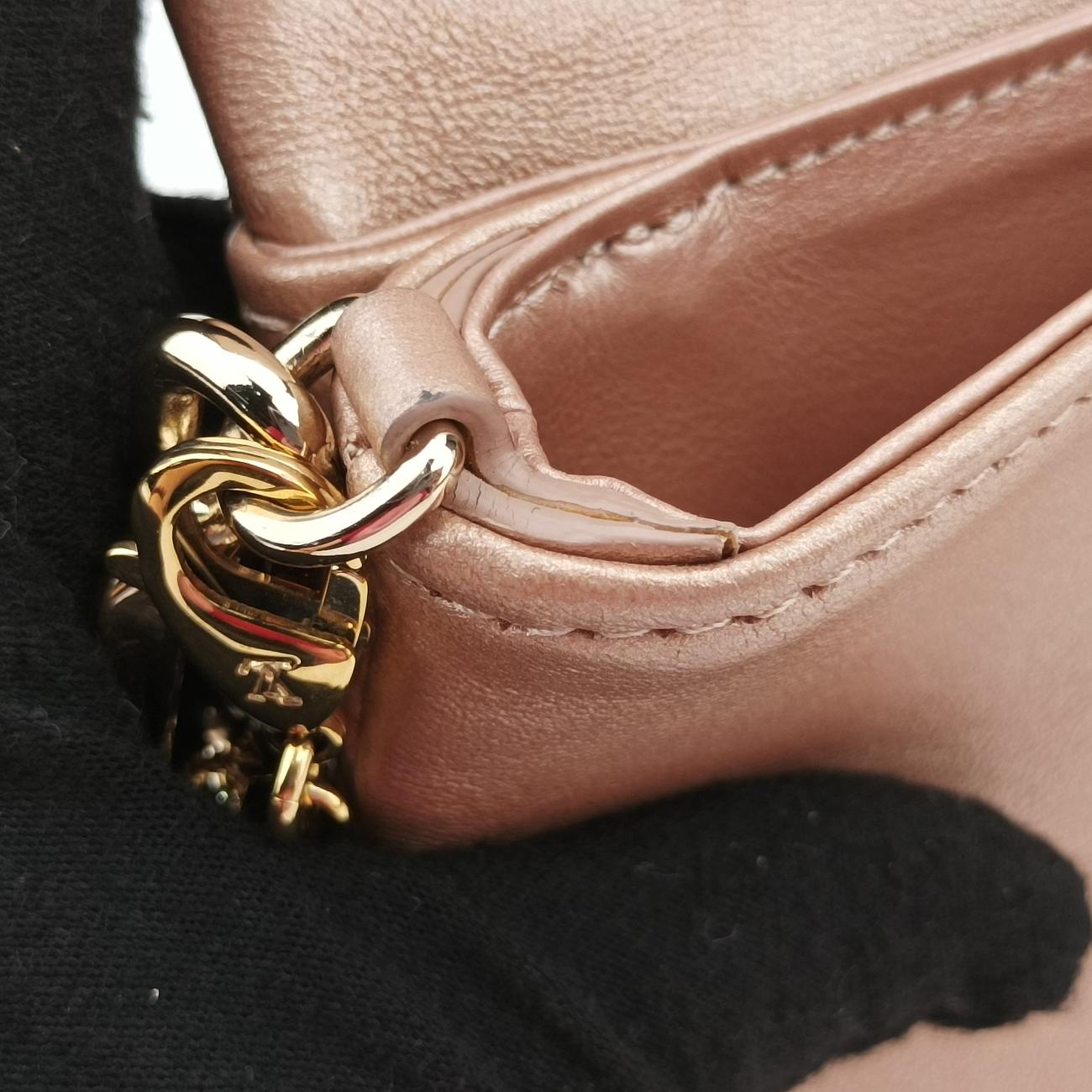 COUSSIN ROSE BALLERIN lambskin M21765 IC chipクッサン ローズバレリーヌ ラムスキン M21765 ＩＣチップ