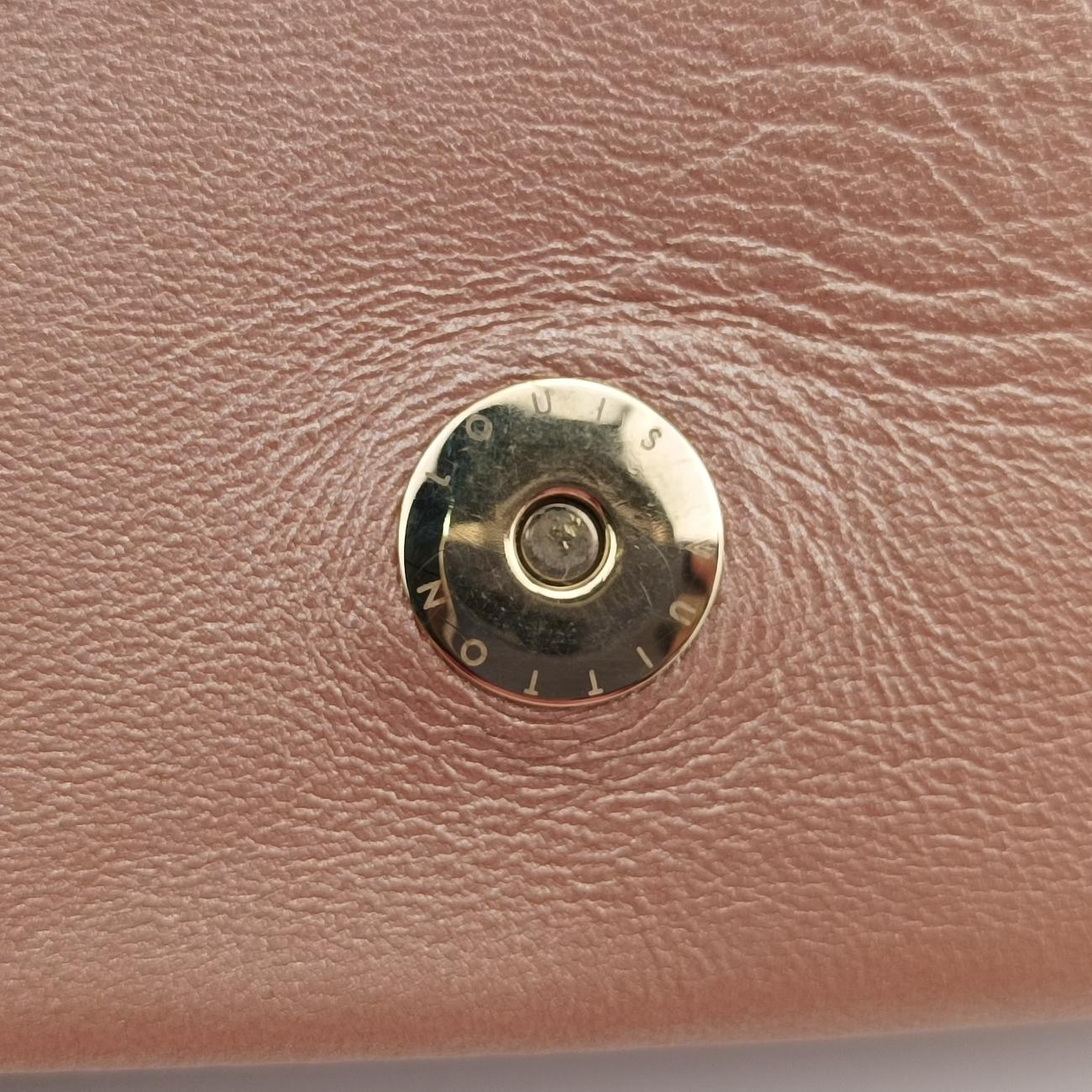 COUSSIN ROSE BALLERIN lambskin M21765 IC chipクッサン ローズバレリーヌ ラムスキン M21765 ＩＣチップ