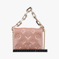 COUSSIN ROSE BALLERIN lambskin M21765 IC chipクッサン ローズバレリーヌ ラムスキン M21765 ＩＣチップ