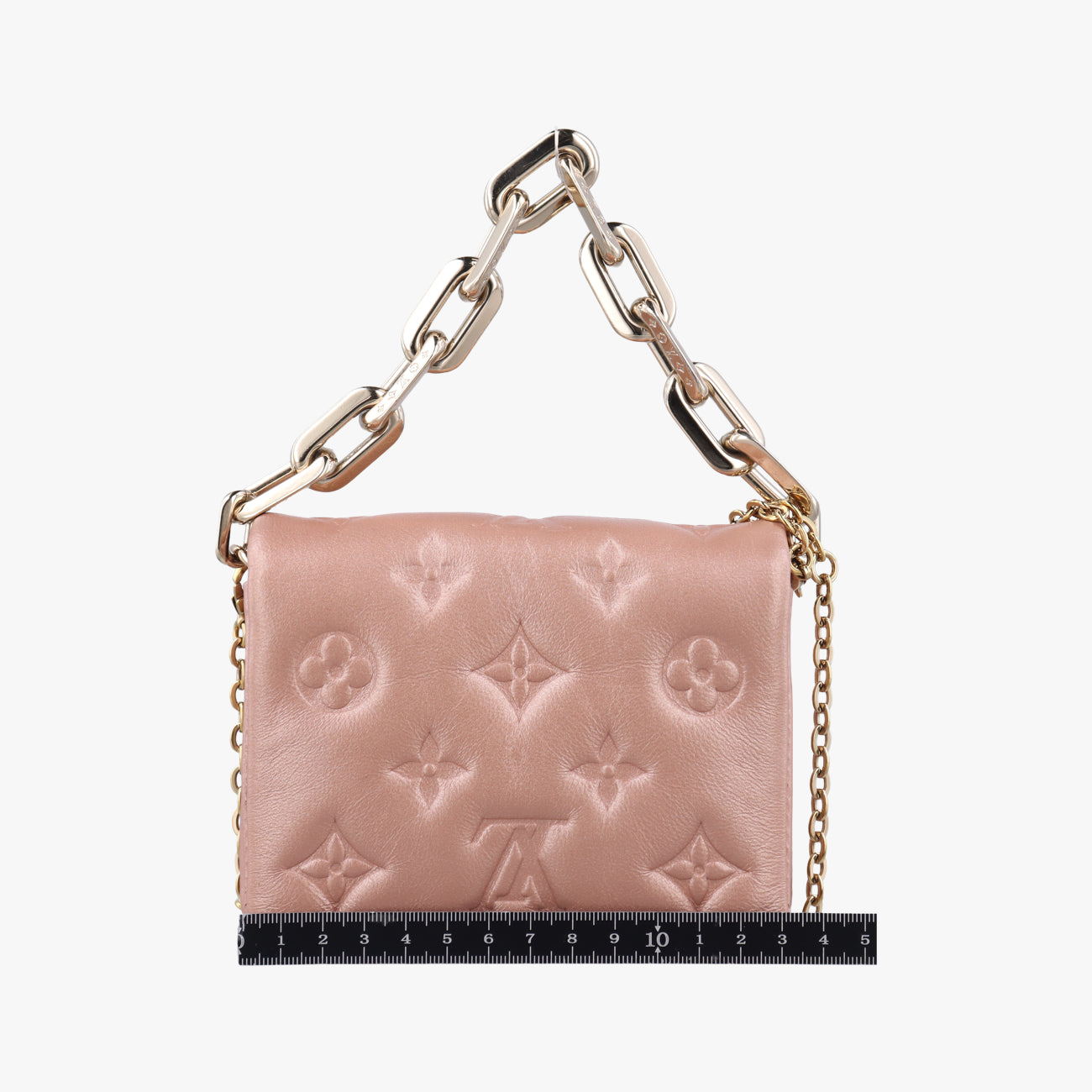 COUSSIN ROSE BALLERIN lambskin M21765 IC chipクッサン ローズバレリーヌ ラムスキン M21765 ＩＣチップ