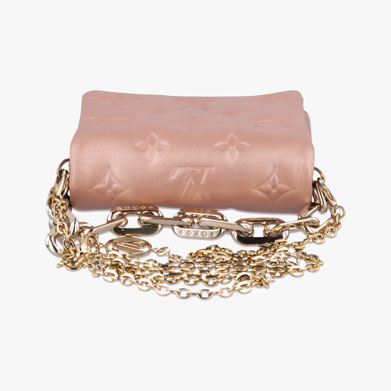 COUSSIN ROSE BALLERIN lambskin M21765 IC chipクッサン ローズバレリーヌ ラムスキン M21765 ＩＣチップ