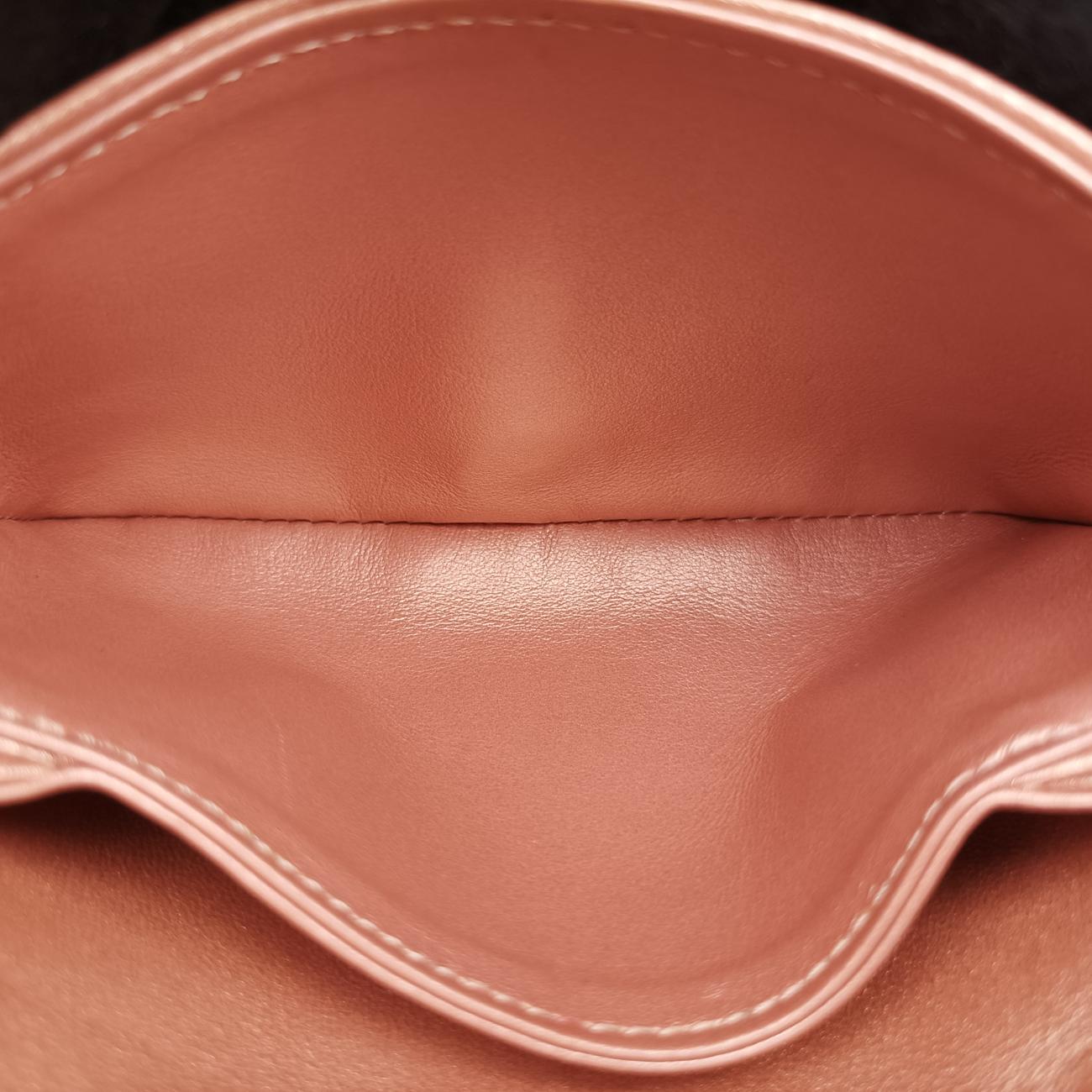 COUSSIN ROSE BALLERIN lambskin M21765 IC chipクッサン ローズバレリーヌ ラムスキン M21765 ＩＣチップ
