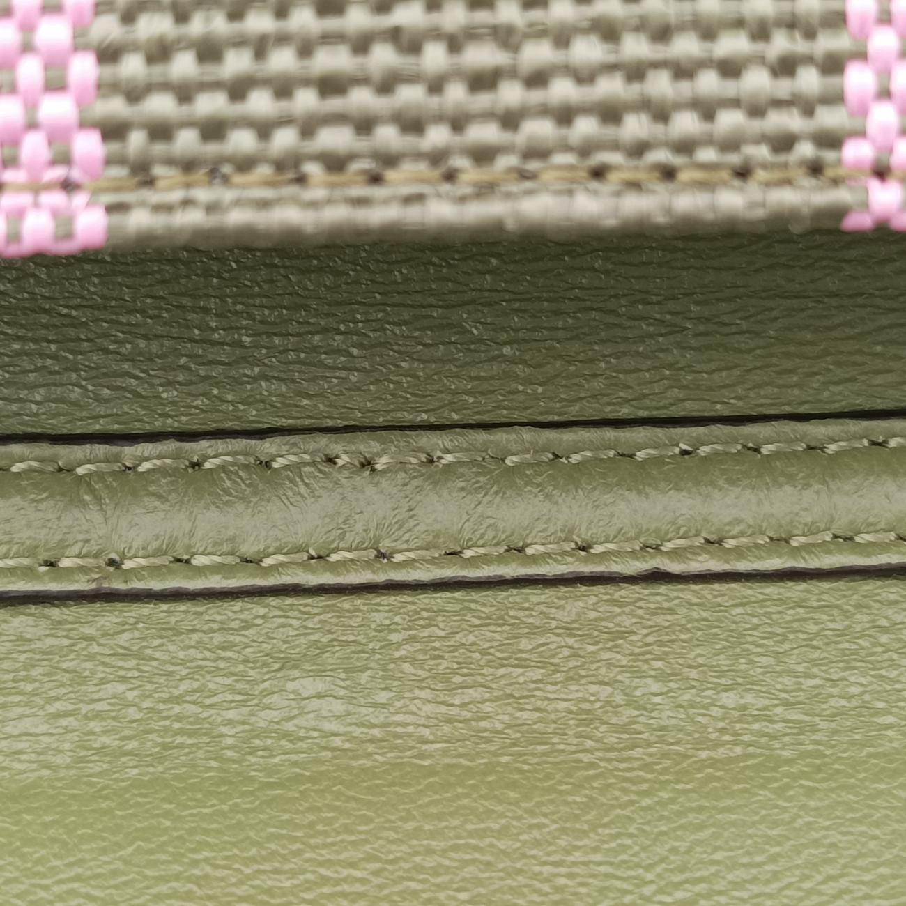 Nano Baguette Charm Multicolour canvas 7AR844 7AR844-AB05-208-0189ナノ バゲット チャーム マルチカラー キャンバス 7AR844 7AR844-AB05-208-0189