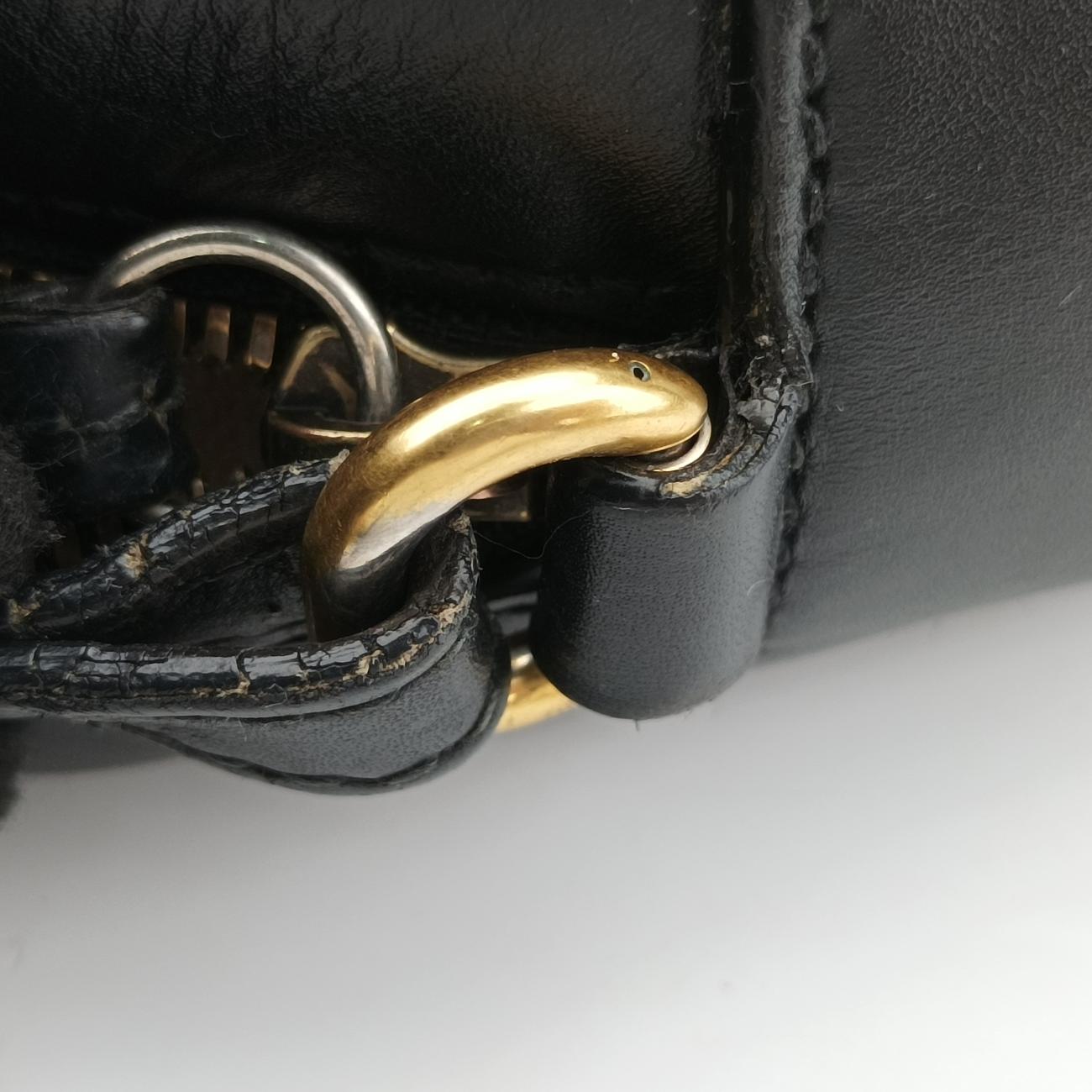 Bee WebBlackLeather412008F019350241ビー ウェブブラックレザー412008F019350241