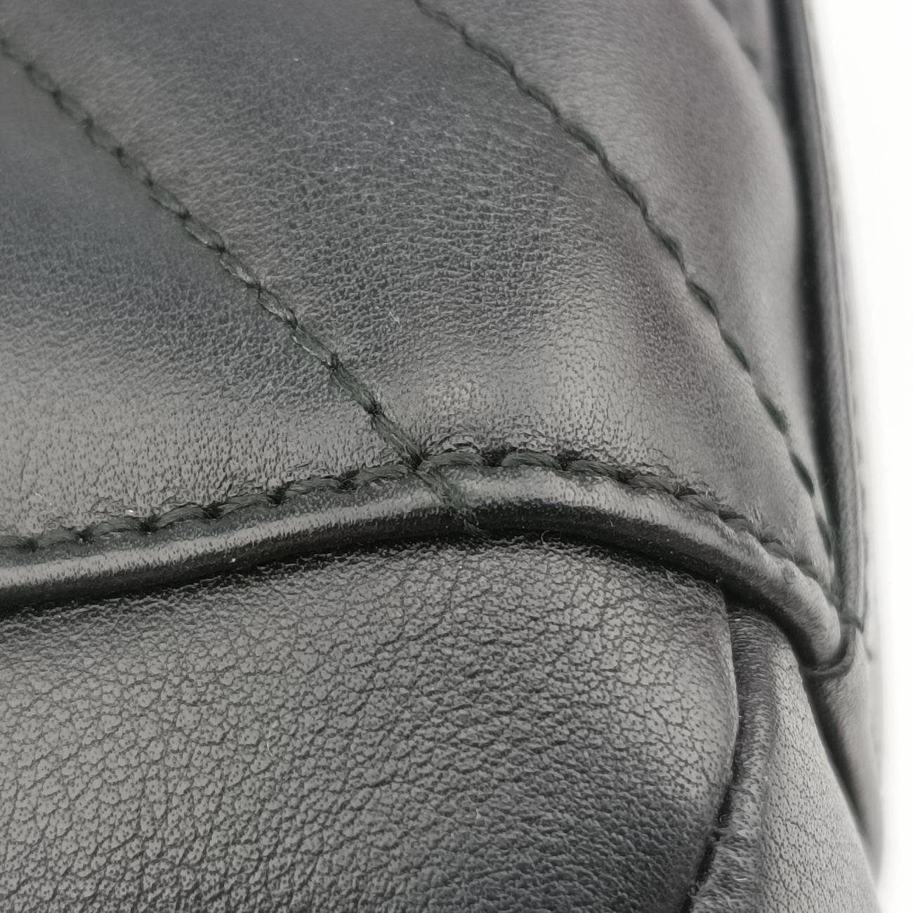 Queen Margaret Bamboo Black Leather 476531 D022265974クイーンマーガレット バンブー ブラック レザー 476531 D022265974