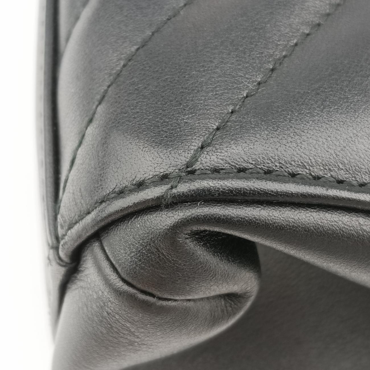 Queen Margaret Bamboo Black Leather 476531 D022265974クイーンマーガレット バンブー ブラック レザー 476531 D022265974
