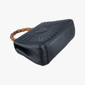 Queen Margaret Bamboo Black Leather 476531 D022265974クイーンマーガレット バンブー ブラック レザー 476531 D022265974
