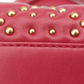 Lady Dior Red lambskin  28-MA-0137レディディオール レッド ラムスキン  28-MA-0137