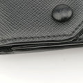 retro logo flat Black Leather 1DH007 234レトロ ロゴフラット ブラック レザー 1DH007 234