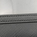 retro logo flat Black Leather 1DH007 234レトロ ロゴフラット ブラック レザー 1DH007 234