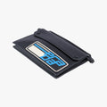 retro logo flat Black Leather 1DH007 234レトロ ロゴフラット ブラック レザー 1DH007 234