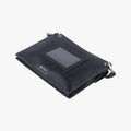 retro logo flat Black Leather 1DH007 234レトロ ロゴフラット ブラック レザー 1DH007 234