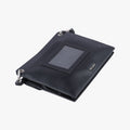 retro logo flat Black Leather 1DH007 234レトロ ロゴフラット ブラック レザー 1DH007 234