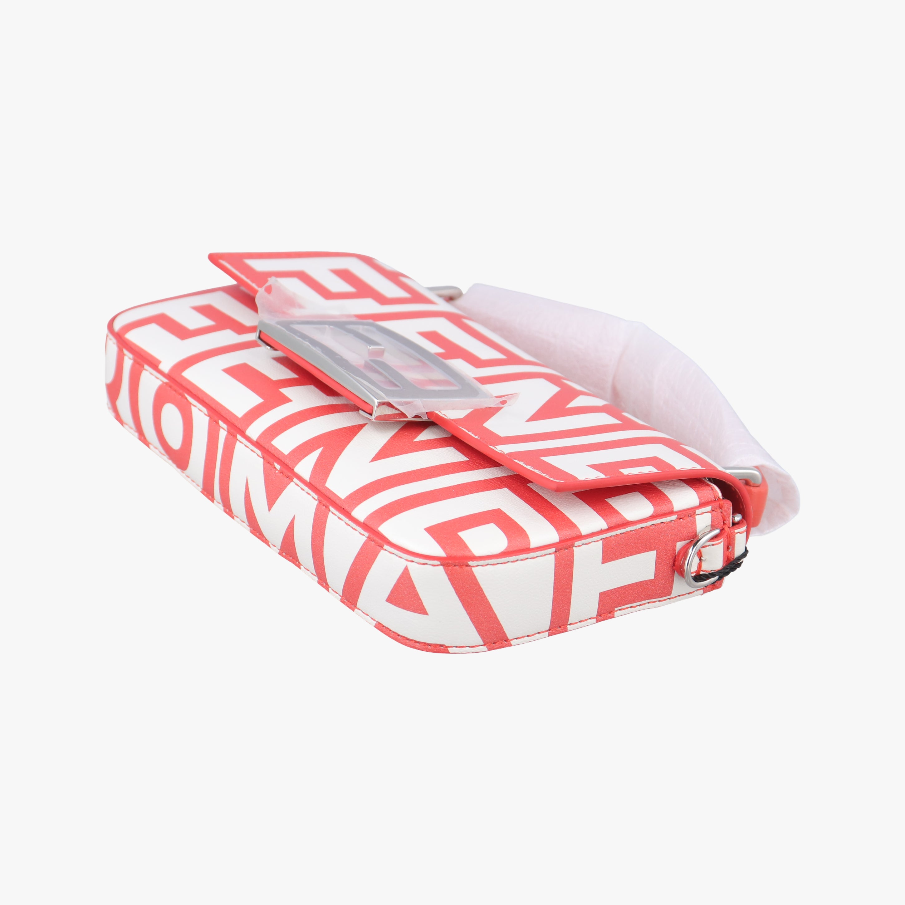 BAGUETTE Red×white Leather 7AS142 7AS142-AMWI-229-0501バゲット レッド×ホワイト レザー 7AS142 7AS142-AMWI-229-0501