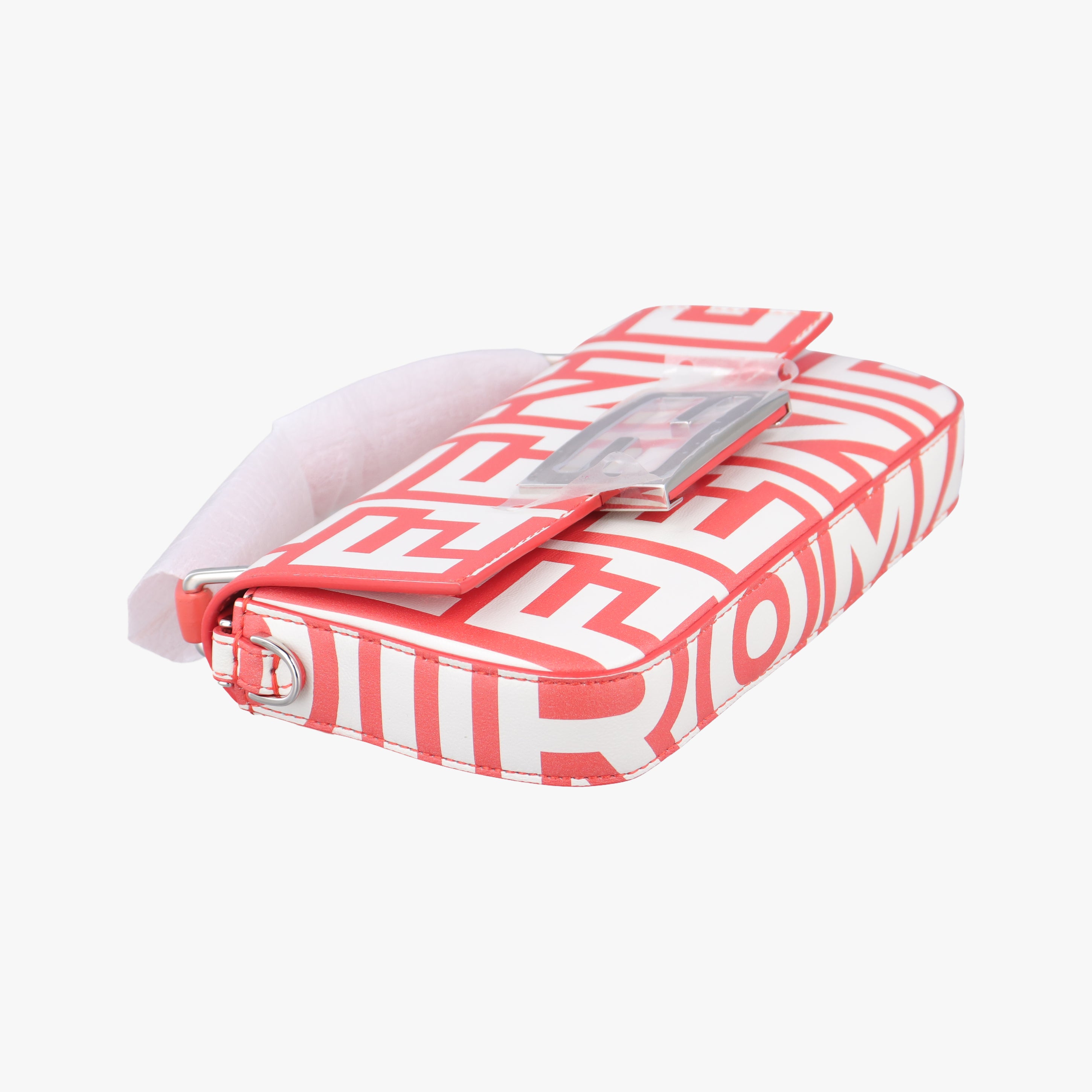 BAGUETTE Red×white Leather 7AS142 7AS142-AMWI-229-0501バゲット レッド×ホワイト レザー 7AS142 7AS142-AMWI-229-0501