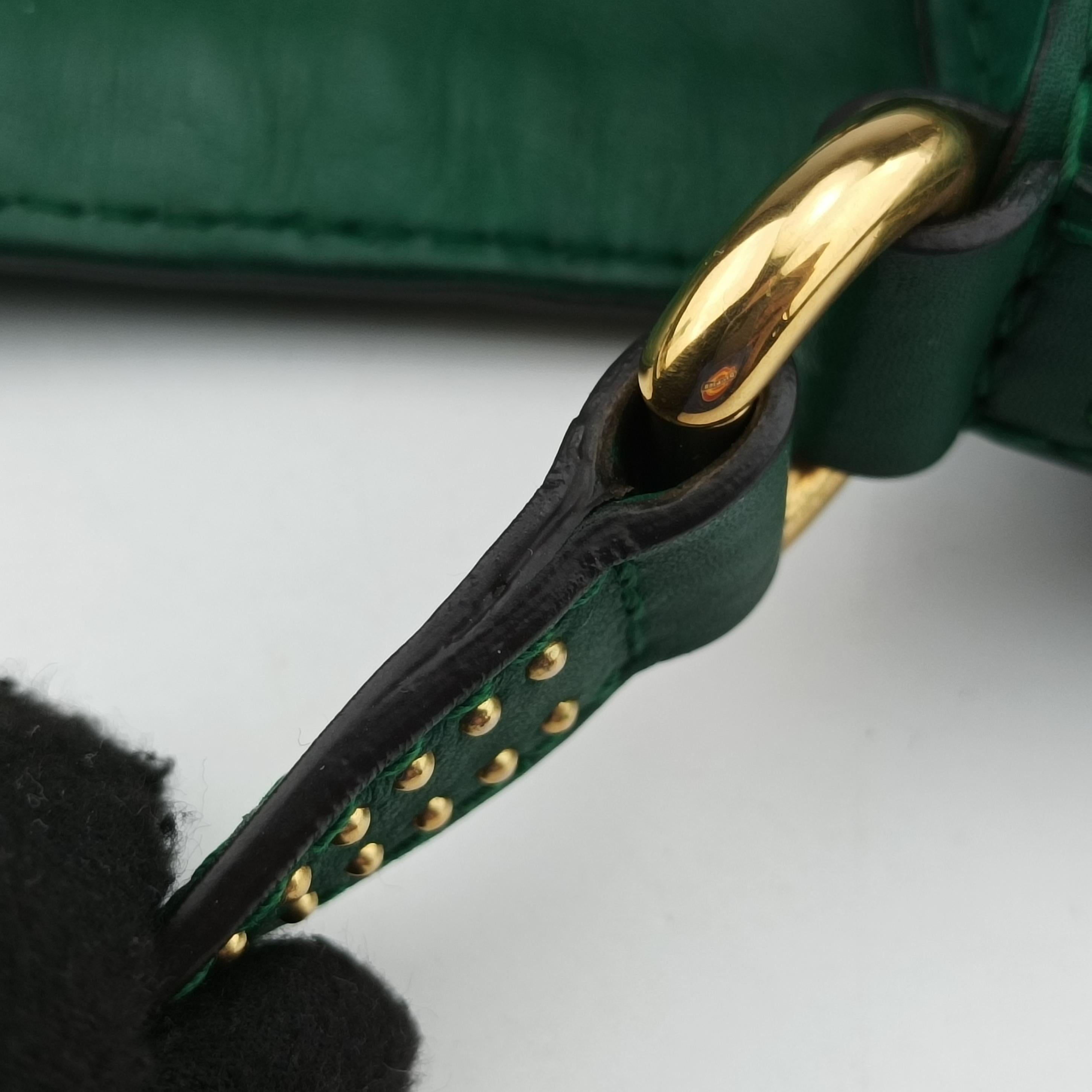 Snaffle Bit Green Leather 263956 A8787382スナッフルビット グリーン レザー 263956 A8787382