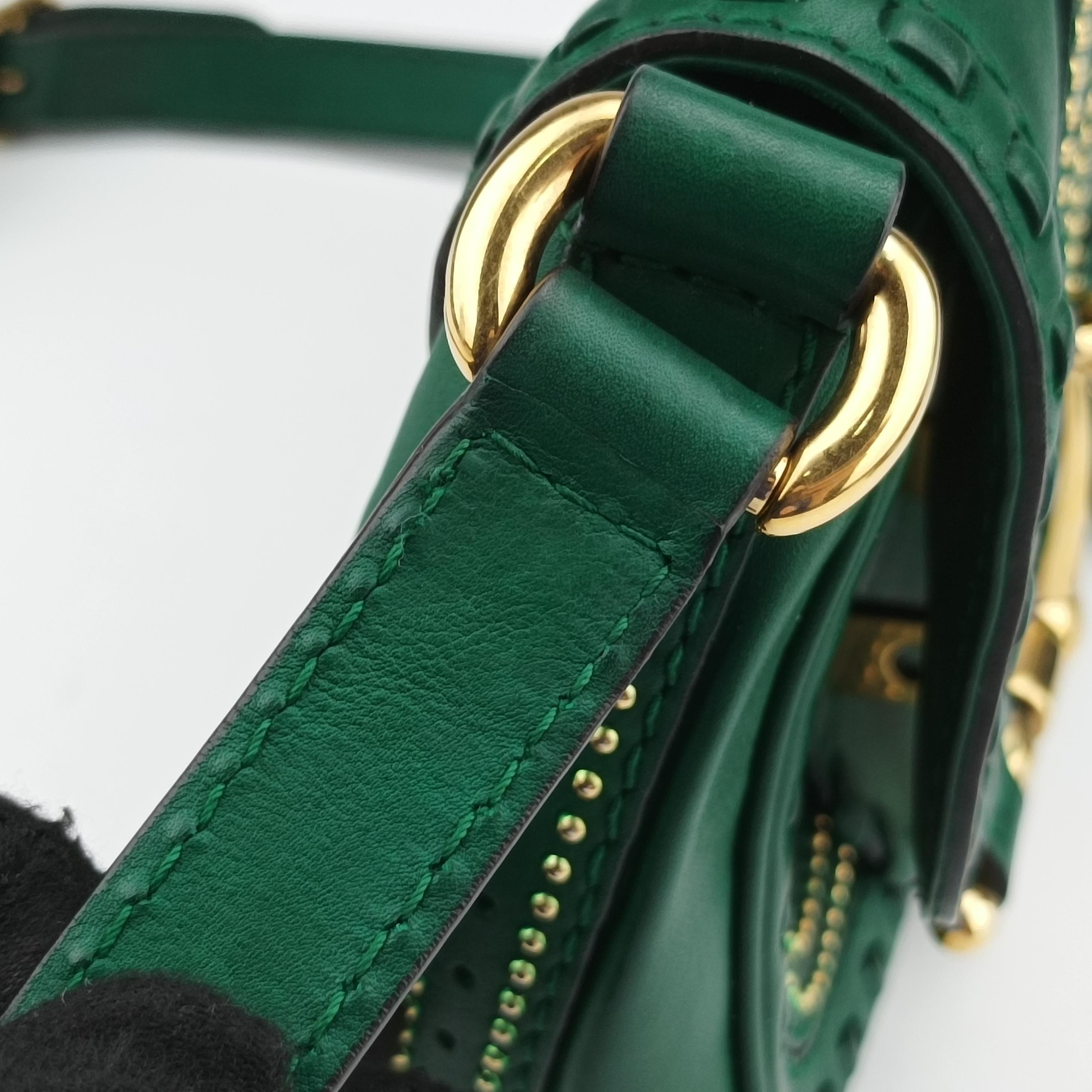 Snaffle Bit Green Leather 263956 A8787382スナッフルビット グリーン レザー 263956 A8787382