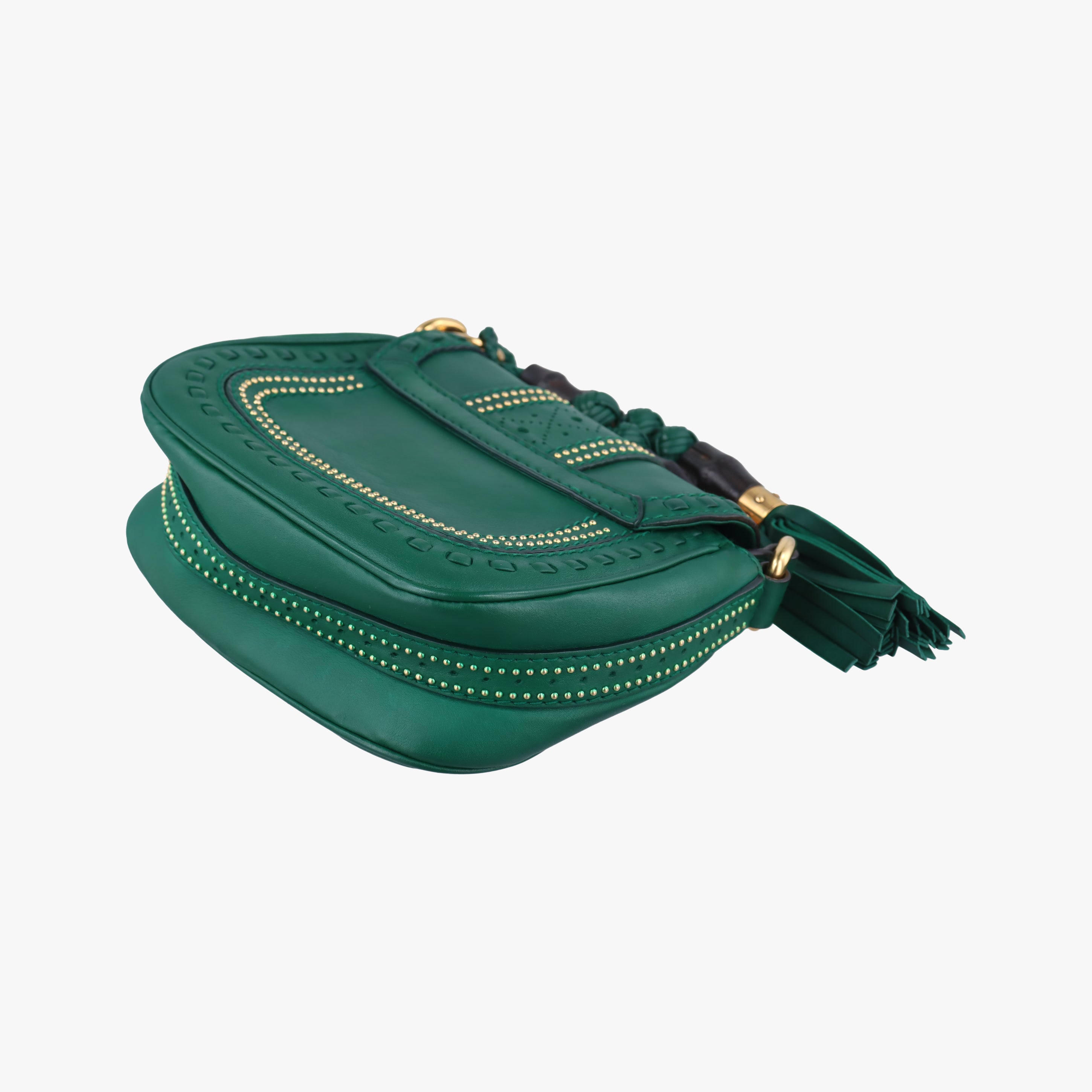 Snaffle Bit Green Leather 263956 A8787382スナッフルビット グリーン レザー 263956 A8787382