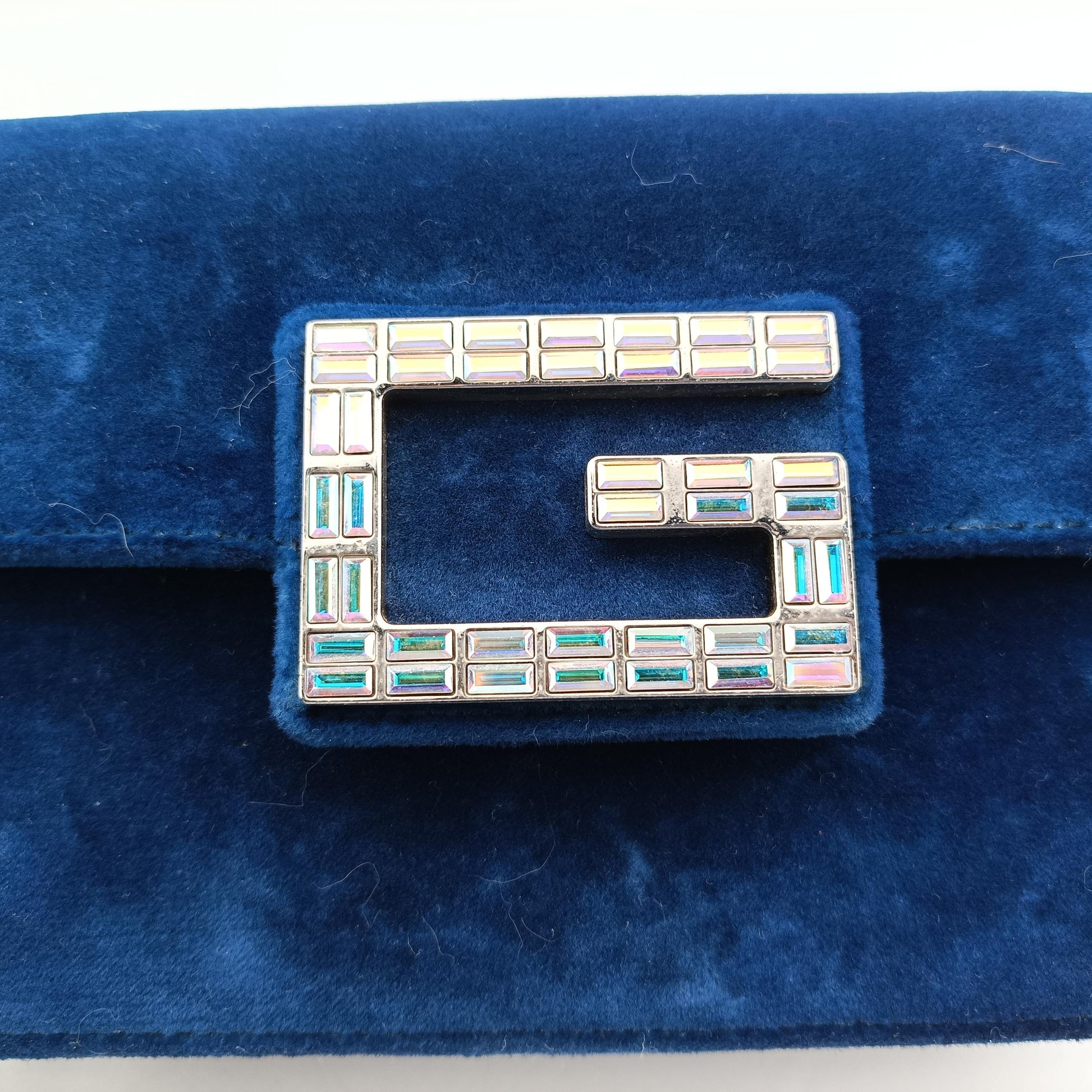 Square G Navy velour 544242 D026267691スクエアG ネイビー ベロア 544242 D026267691