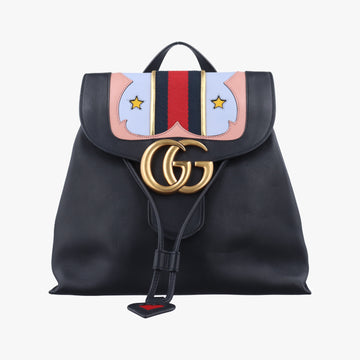 GG Marmont Black×Multicolour Leather 432265 G019875201GGマーモント ブラック×マルチカラー レザー 432265 G019875201