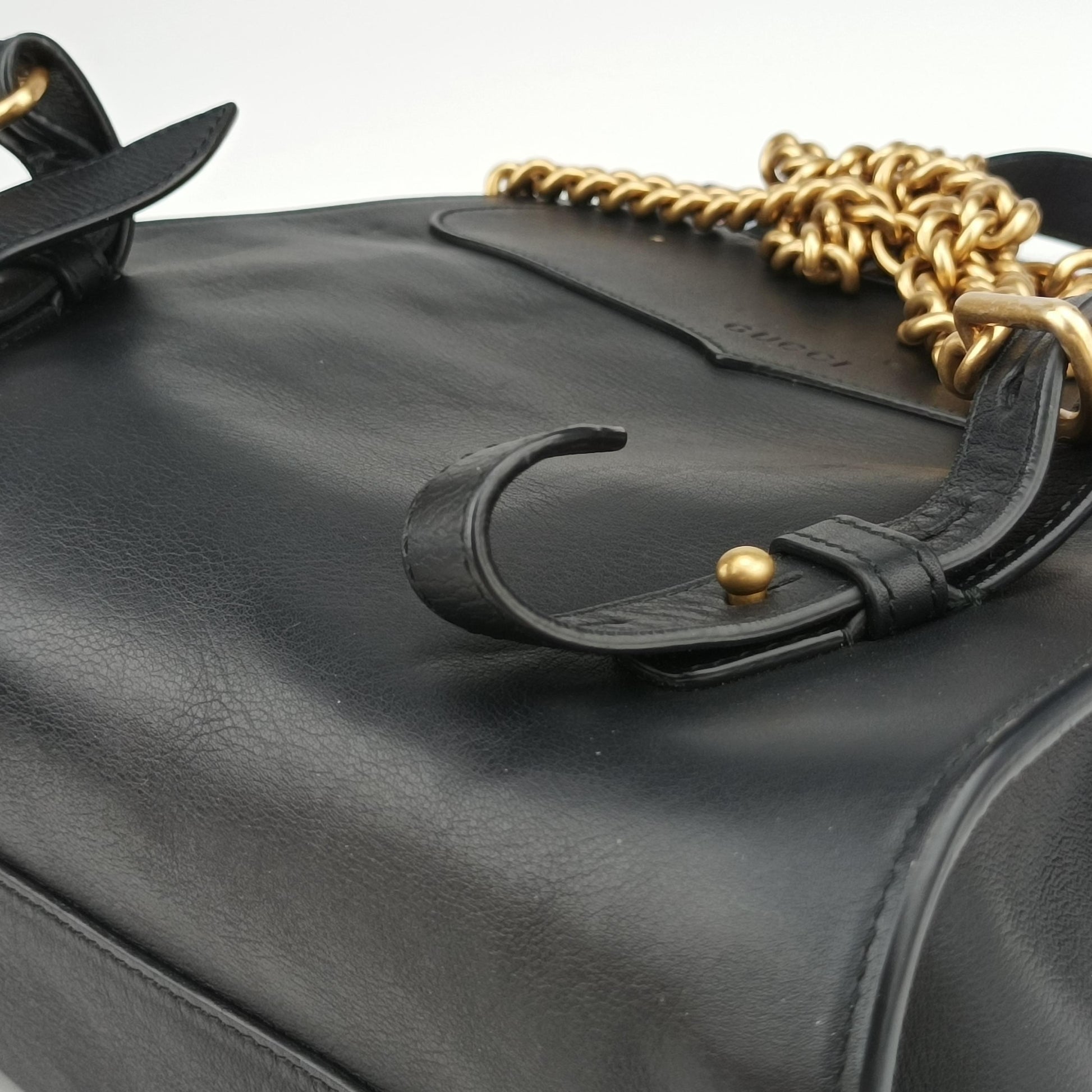 GG Marmont Black×Multicolour Leather 432265 G019875201GGマーモント ブラック×マルチカラー レザー 432265 G019875201