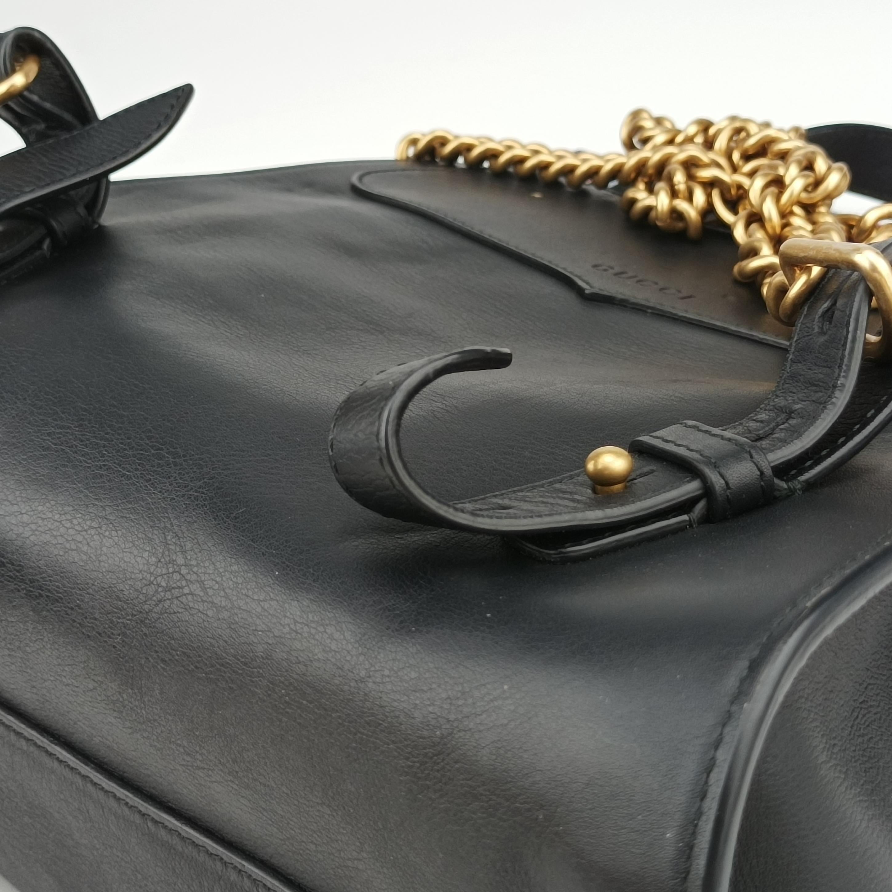 GG Marmont Black×Multicolour Leather 432265 G019875201GGマーモント ブラック×マルチカラー レザー 432265 G019875201