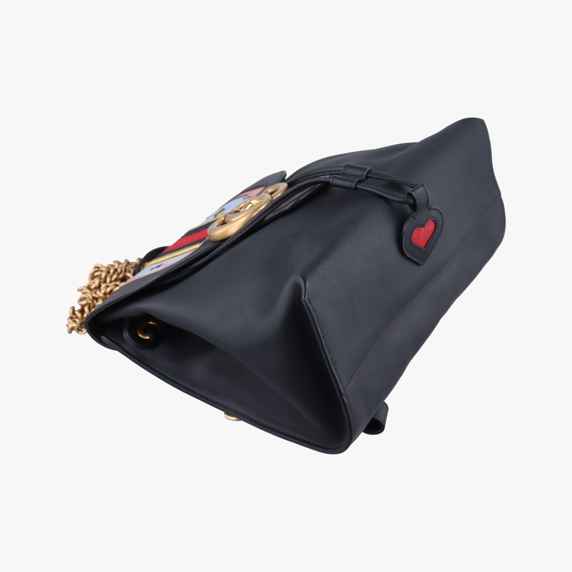 GG Marmont Black×Multicolour Leather 432265 G019875201GGマーモント ブラック×マルチカラー レザー 432265 G019875201