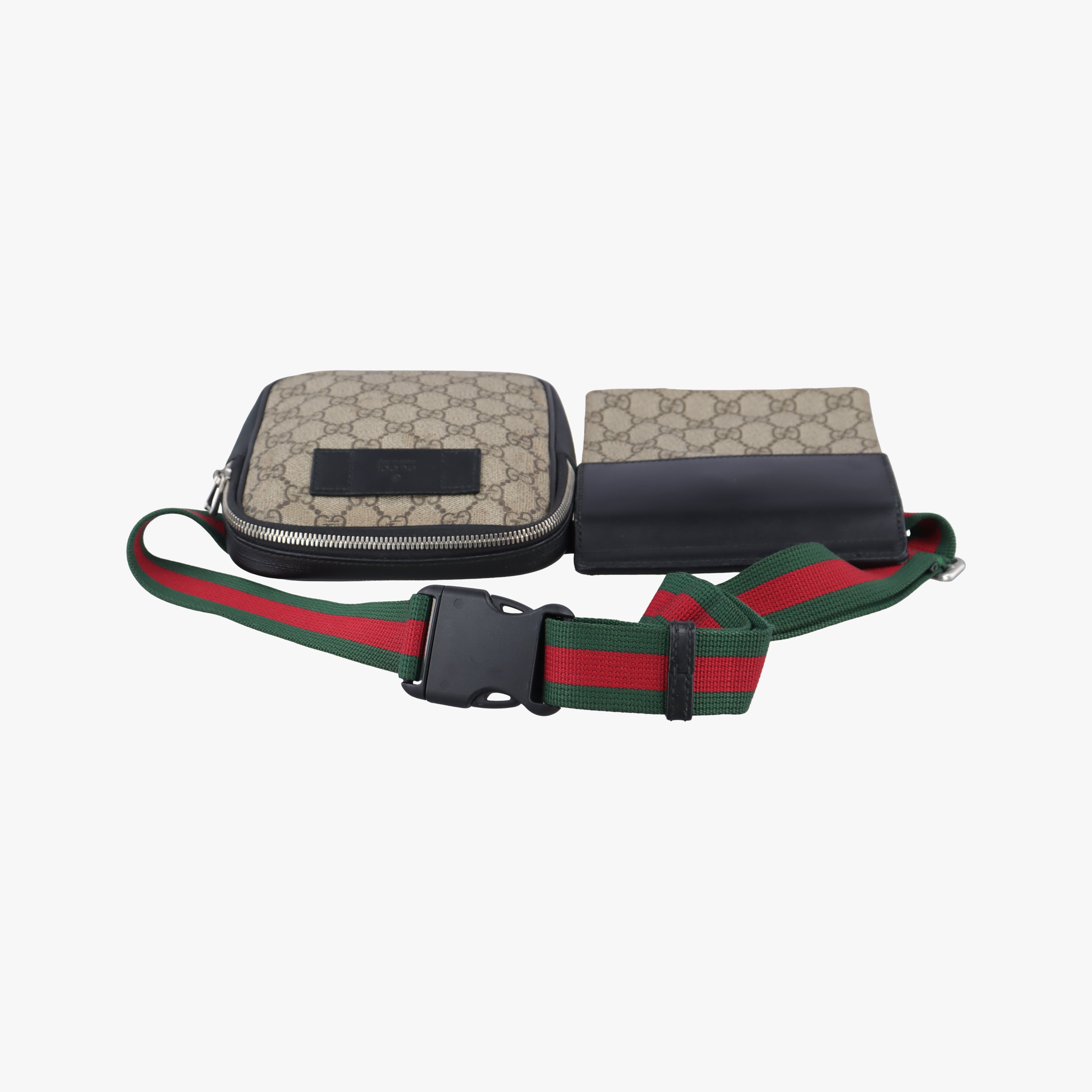 GG Supreme Web Brown Canvas×Leather 450956 F025978117GGスプリーム ウェブ ブラウン キャンバス×レザー 450956 F025978117