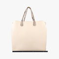Large Dior Addict Shopping Tote White Leather 19-MA-0114ラージ ディオール アディクト ショッピング トート ホワイト レザー 19-MA-0114