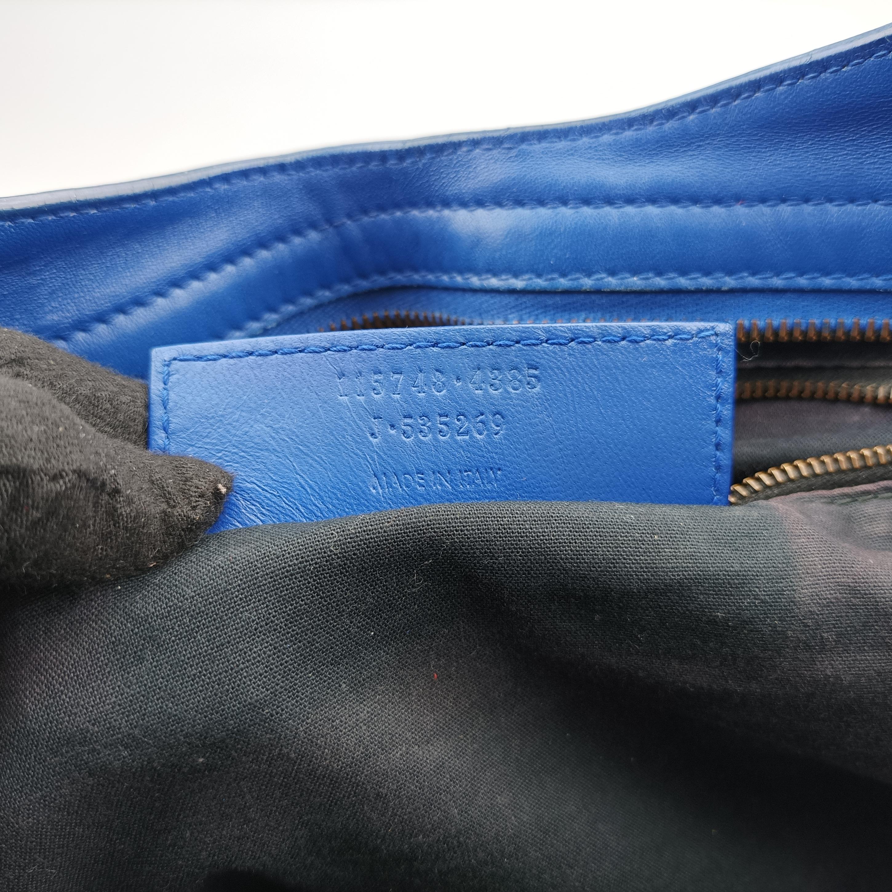 Electric Perforated Motorcycle City Blue lambskin 115748.4385 J.535269エレクトリックペルフォレートモーターサイクルシティ ブルー ラムスキン 115748.4385 J.535269