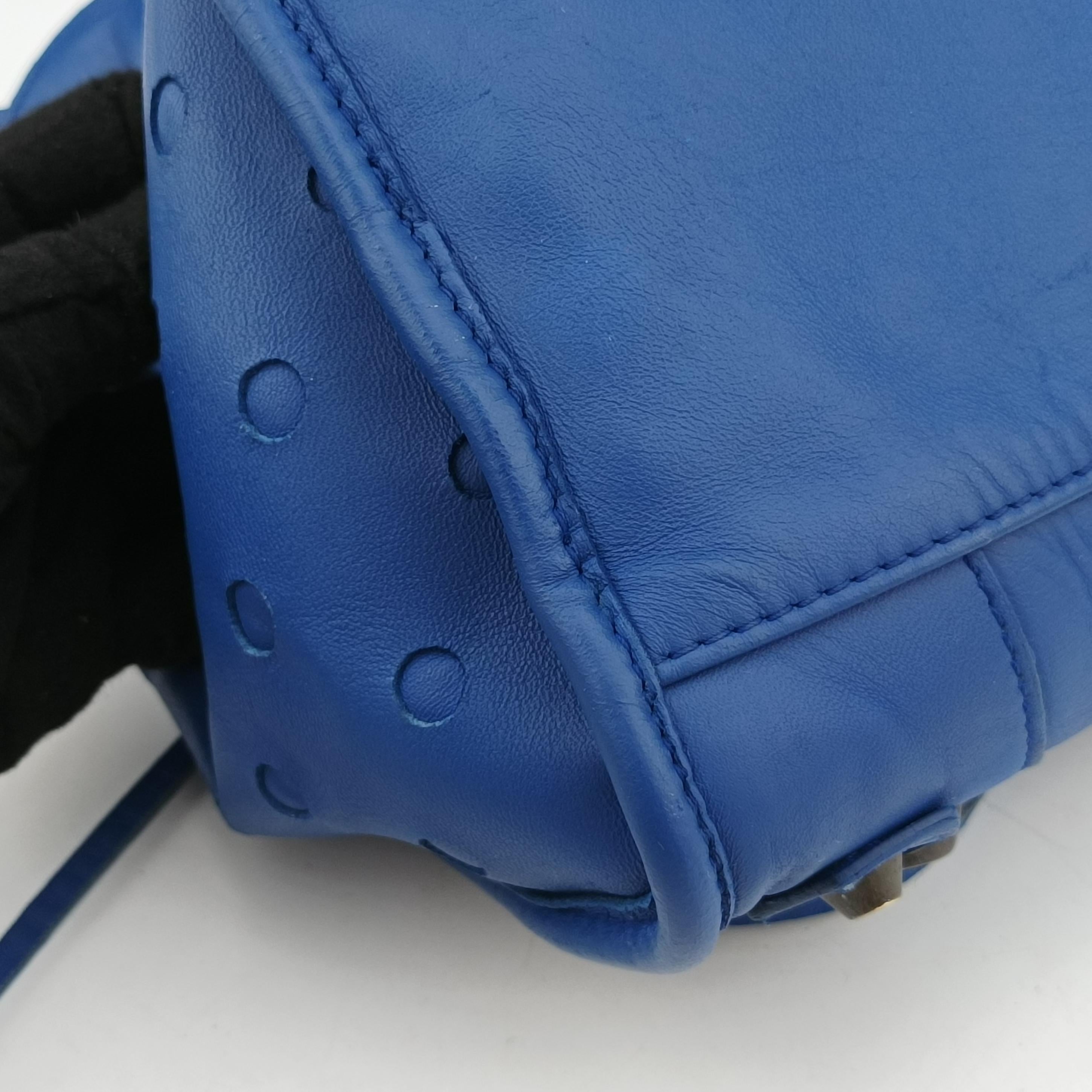 Electric Perforated Motorcycle City Blue lambskin 115748.4385 J.535269エレクトリックペルフォレートモーターサイクルシティ ブルー ラムスキン 115748.4385 J.535269