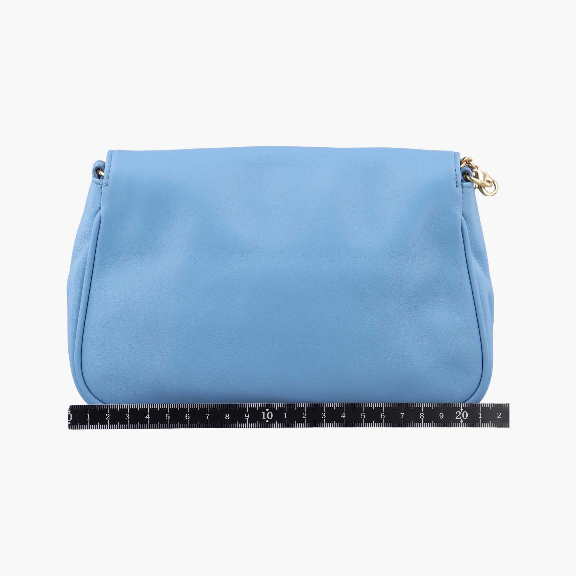 Fendista Pochette Blue Leather 8M0276 8M0276-D16 148-0053フェンディスタ ポシェット ブルー レザー 8M0276 8M0276-D16 148-0053