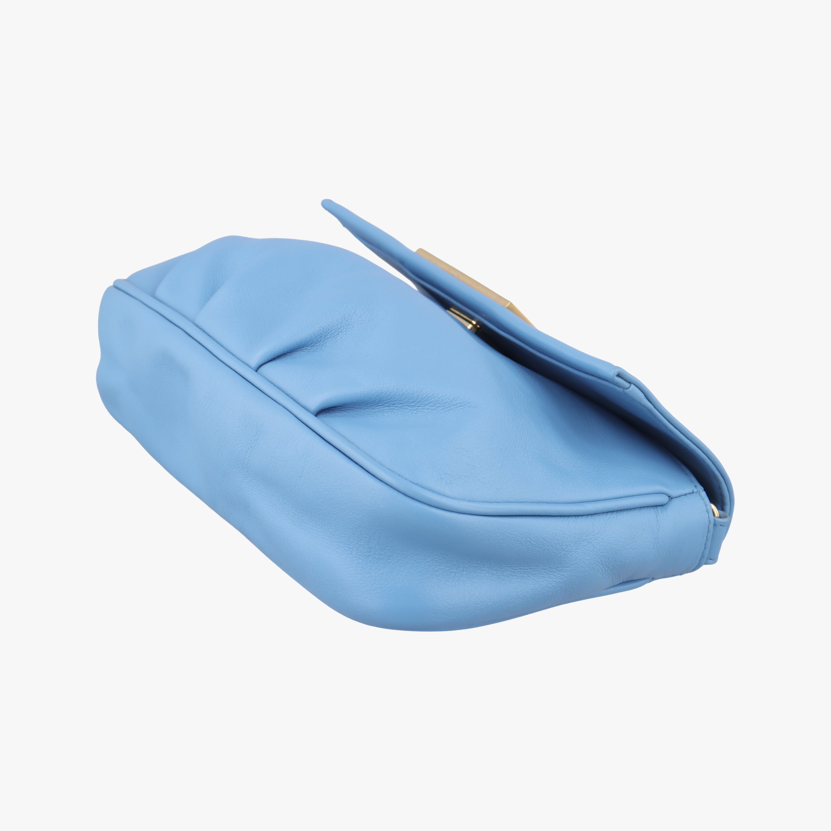 Fendista Pochette Blue Leather 8M0276 8M0276-D16 148-0053フェンディスタ ポシェット ブルー レザー 8M0276 8M0276-D16 148-0053