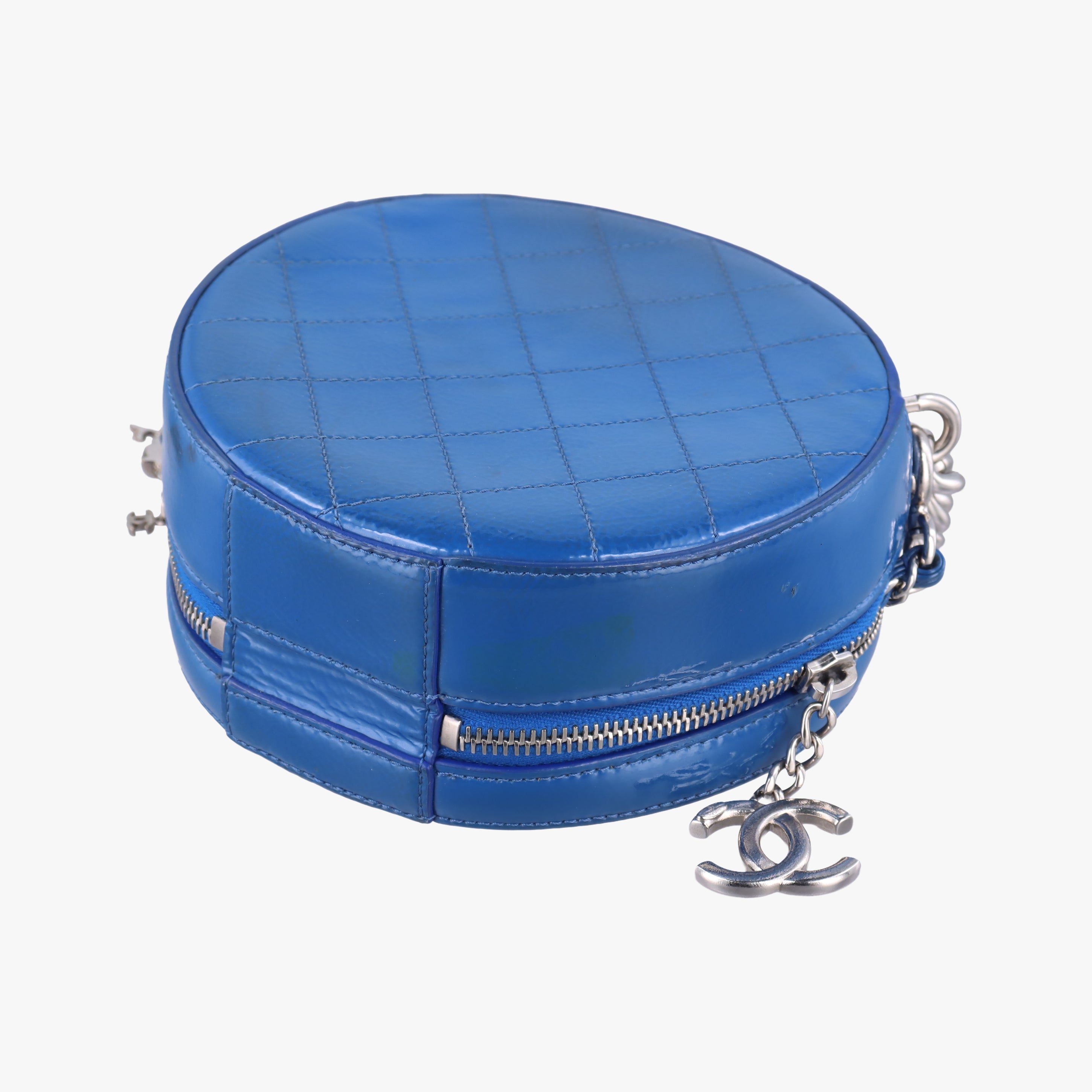 Round As Earth Blue Patent A91946 26907145ココマーク ラウンド ブルー パテント A91946 26907145