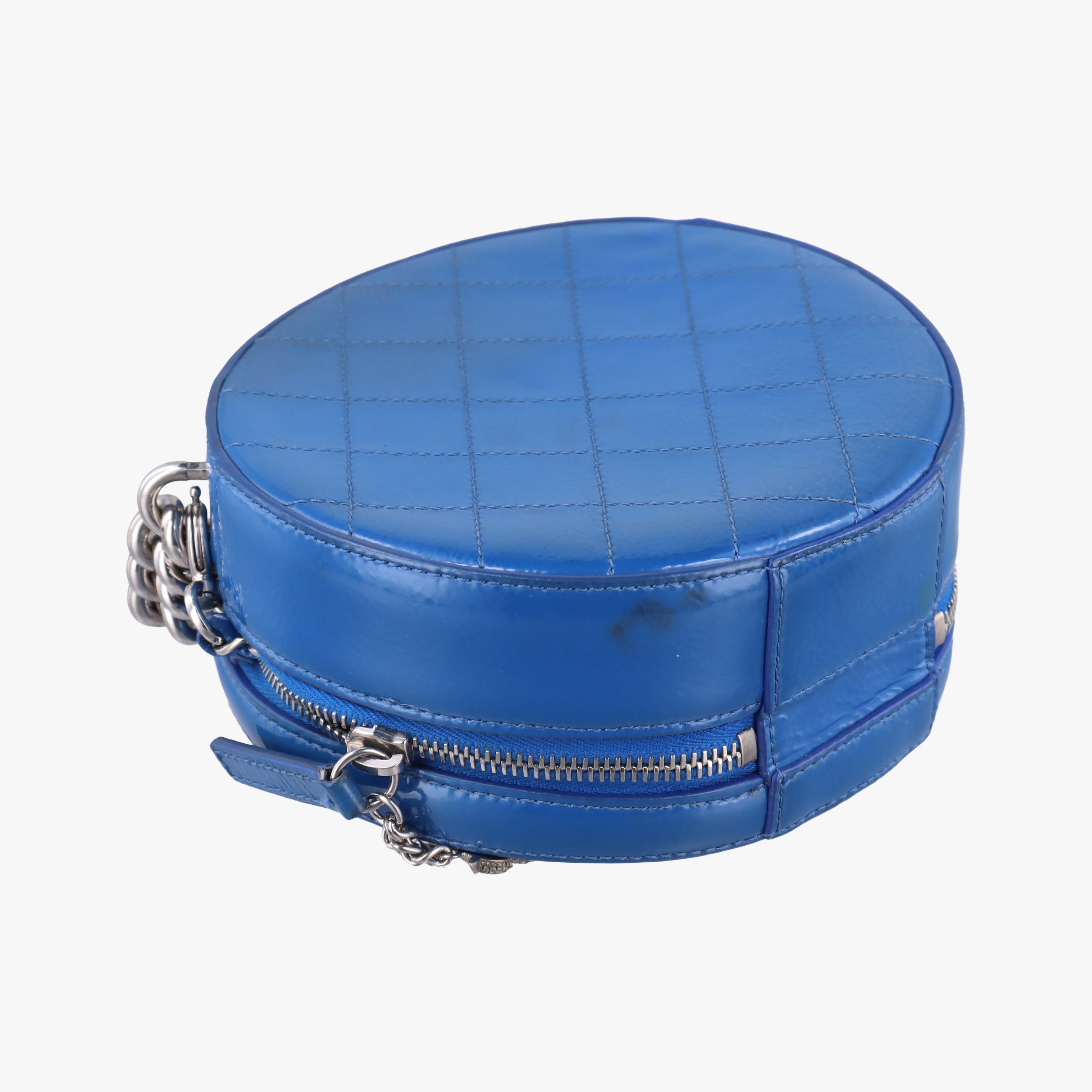 Round As Earth Blue Patent A91946 26907145ココマーク ラウンド ブルー パテント A91946 26907145