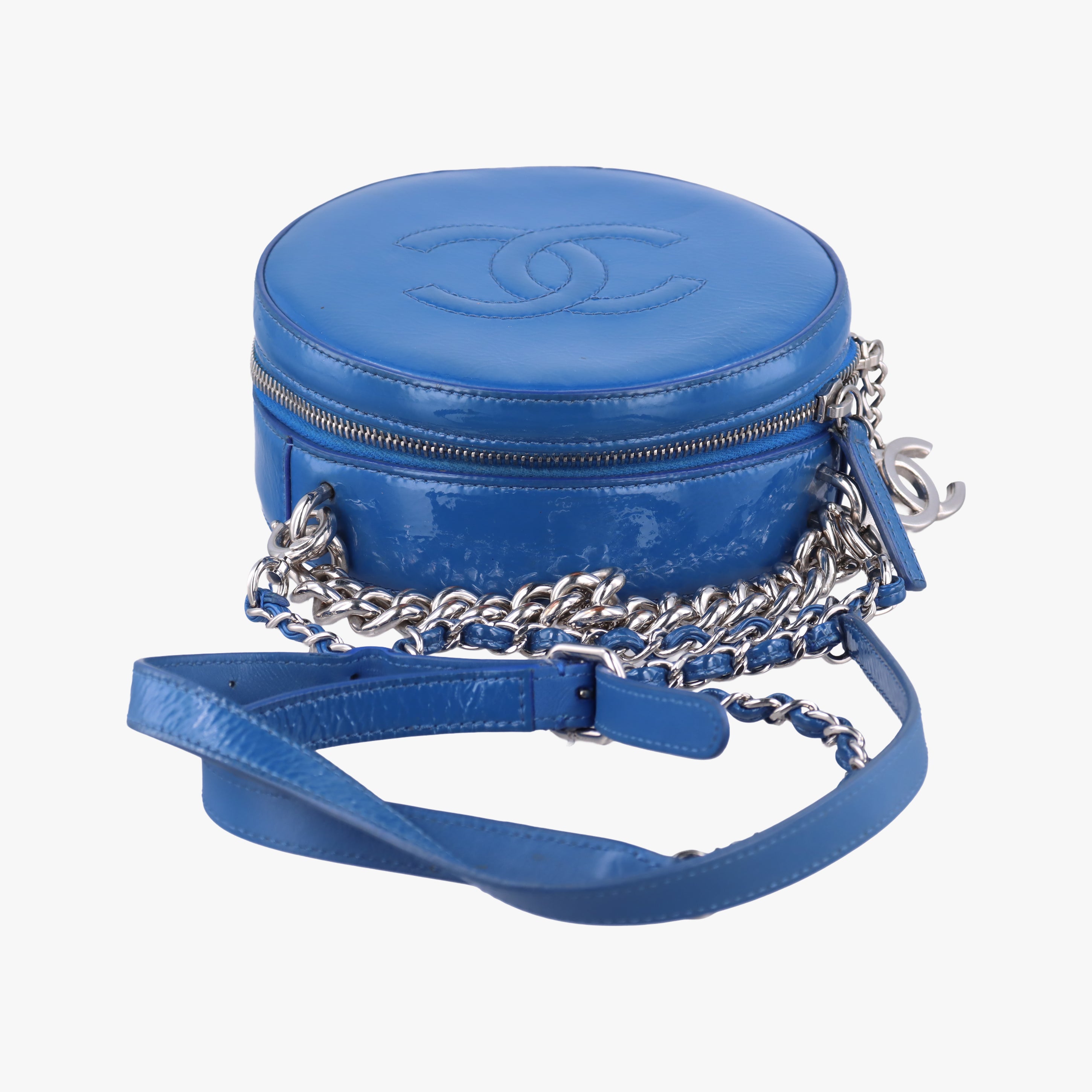 Round As Earth Blue Patent A91946 26907145ココマーク ラウンド ブルー パテント A91946 26907145