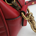 GG Marmont Red Leather 447632 C028175104GGマーモント レッド レザー 447632 C028175104