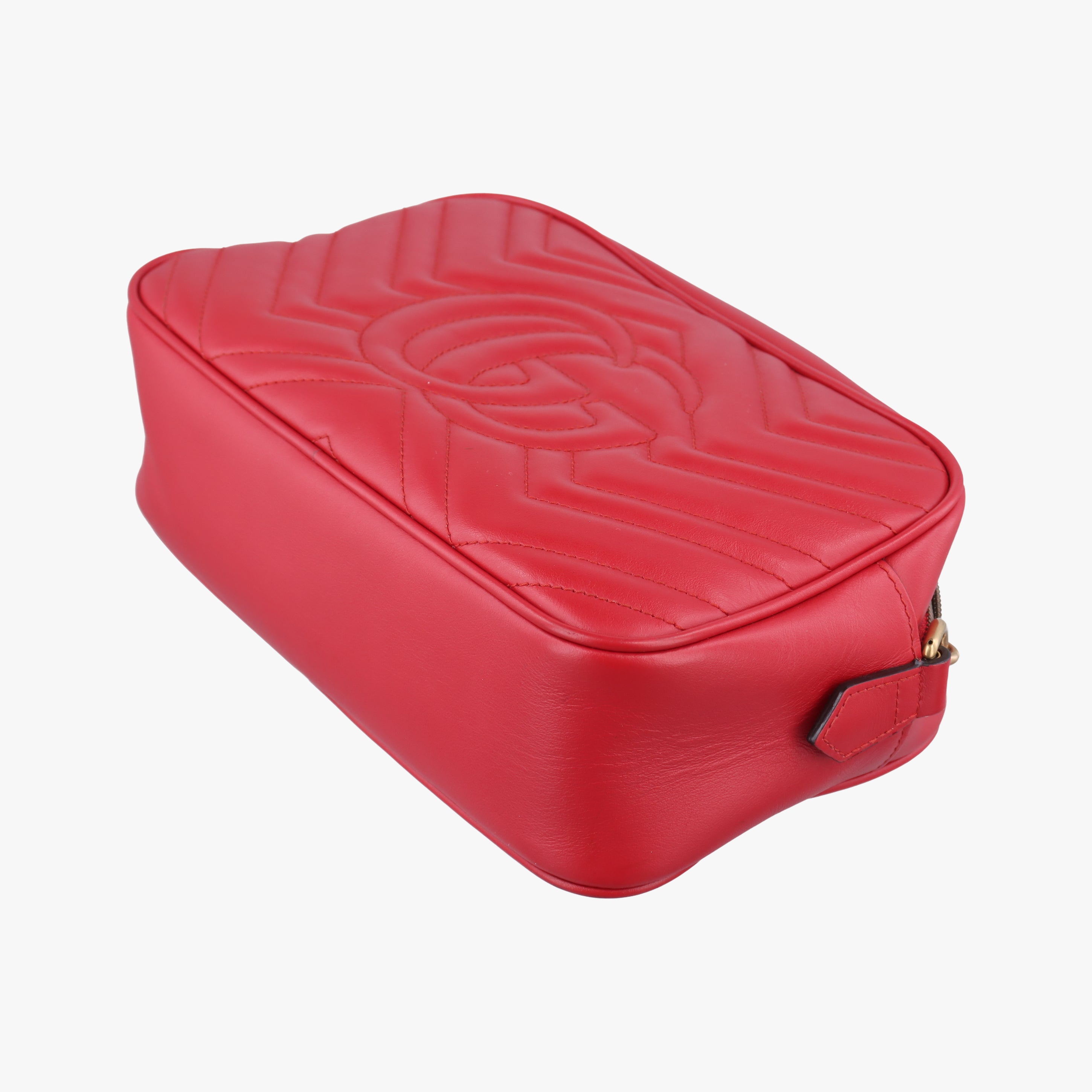 GG Marmont Red Leather 447632 C028175104GGマーモント レッド レザー 447632 C028175104