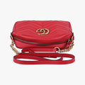 GG Marmont Red Leather 447632 C028175104GGマーモント レッド レザー 447632 C028175104